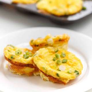 Ham and Cheese Baked Egg Cups