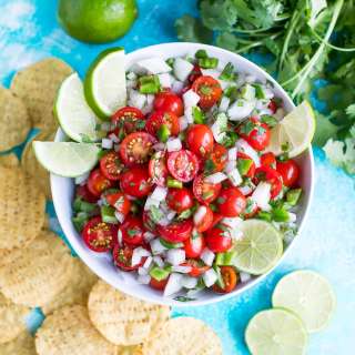 Cherry Tomato Pico de Gallo