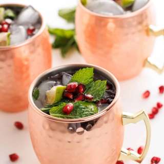 Pomegranate Moscow Mule