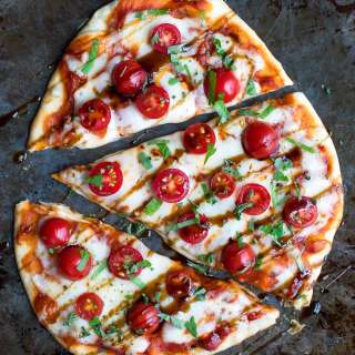Margherita Flatbread Pizza