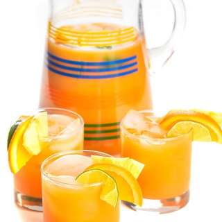 Caribbean Rum Punch Cocktail
