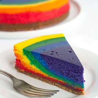 Rainbow Cheesecake