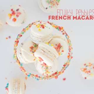 Fruity Pebbles French Macarons