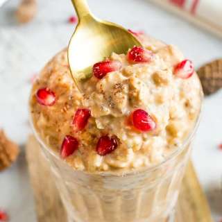 Eggnog Overnight Oats