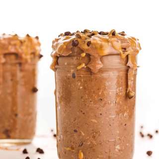 Chocolate Peanut Butter Overnight Oats