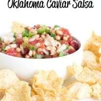 10 Minute Oklahoma Caviar Salsa