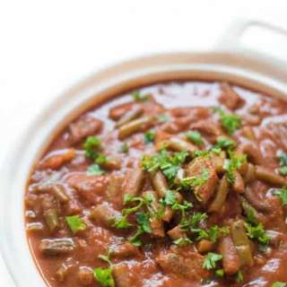 Instant Pot Lebanese Green Beans and Beef