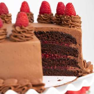 Chocolate Raspberry Cake