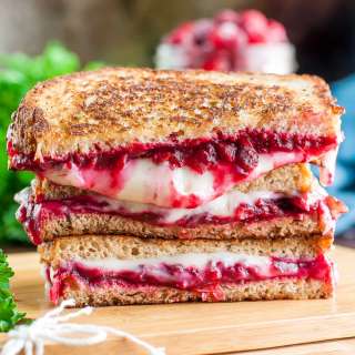 Cranberry Pecan Grilled Cheese