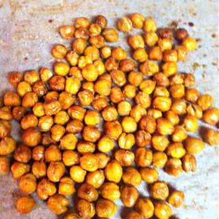 Roasted Salt and Vinegar Chickpeas