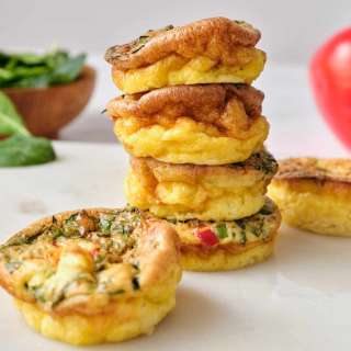 Egg Bites with Cottage Cheese