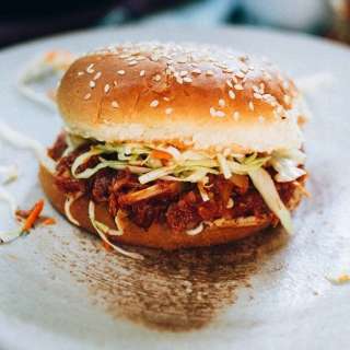 Hearts of Palm Vegan BBQ Sandwich