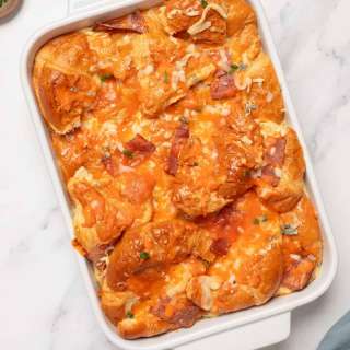 Croissant Breakfast Bake