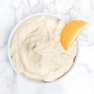 Creamy Tahini Garlic Mayo