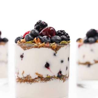 Make Ahead Fruit and Yogurt Protein Parfaits
