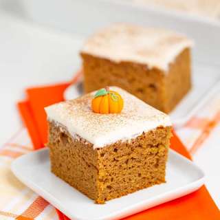 Pumpkin Cake using Spice Cake Mix