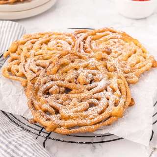 Homemade Funnel Cakes