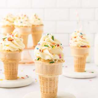 Ice Cream Cone Cupcakes
