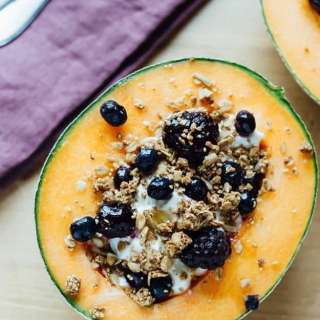Cantaloupe Breakfast Bowls