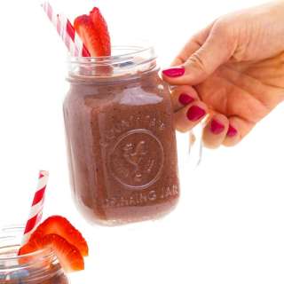 Ginger Berry Fruit Smoothie