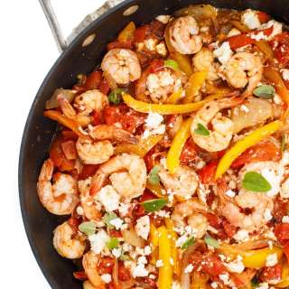 Mediterranean Sautéed Shrimp