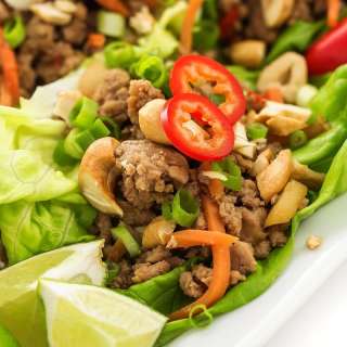 Low Carb Ground Turkey Lettuce Cups