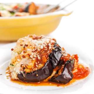 Grilled Eggplant Parmesan