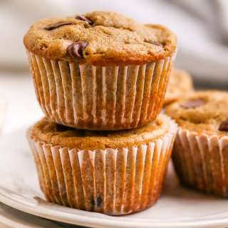Healthy Chocolate Chip Muffins