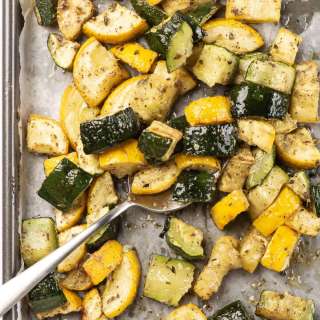 Roasted Zucchini and Squash