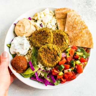 Falafel Bowls (Homemade Cava Bowls)