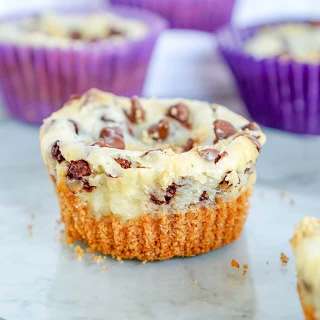 Mini Chocolate Chip Cheesecakes