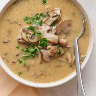 Vegan Mushroom Soup