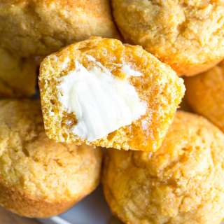 Sweet Potato Cornbread Muffins