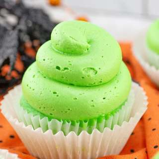 Lime Slime Cupcakes