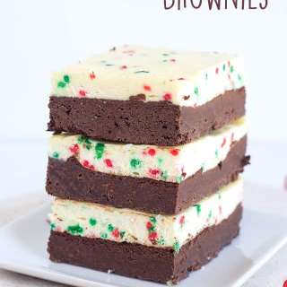 Peppermint Cheesecake Brownies