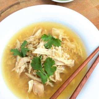 Crock Pot Ginger Chicken and Rice Soup