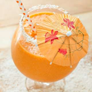 Tropical Pineapple Carrot Smoothie