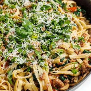 One-Pan Italian Sausage Pasta
