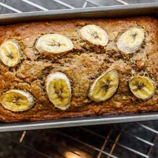 Whole Wheat Healthy Banana Bread