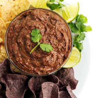 Black Bean Dip For Game Day