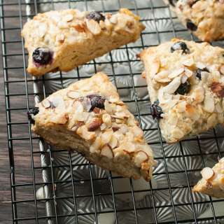 Almond Blueberry Scones