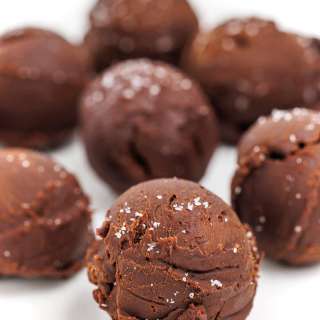 Chocolate Truffles with Sea Salt