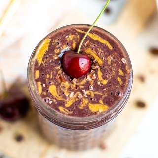 Mocha Cherry Smoothie