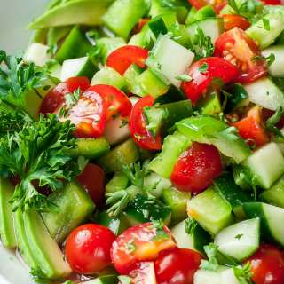 Tomato Cucumber Salad