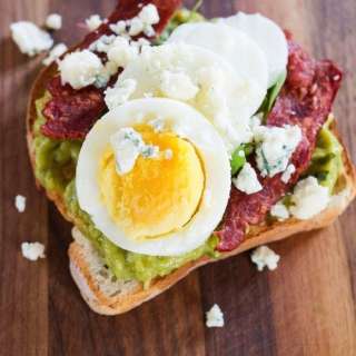 Cobb Salad Avocado Toast