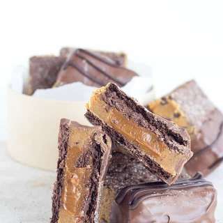 Dulce De Leche Cookie Dough Grahamwiches