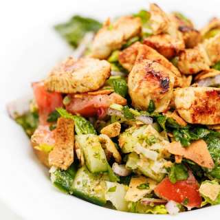 Chicken Tawook Fattoush Salad