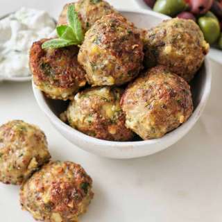 Greek Chicken Meatballs