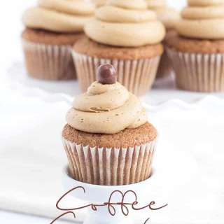 Coffee Cupcakes with Coffee Buttercream