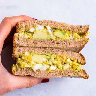 Curried Avocado Egg Salad